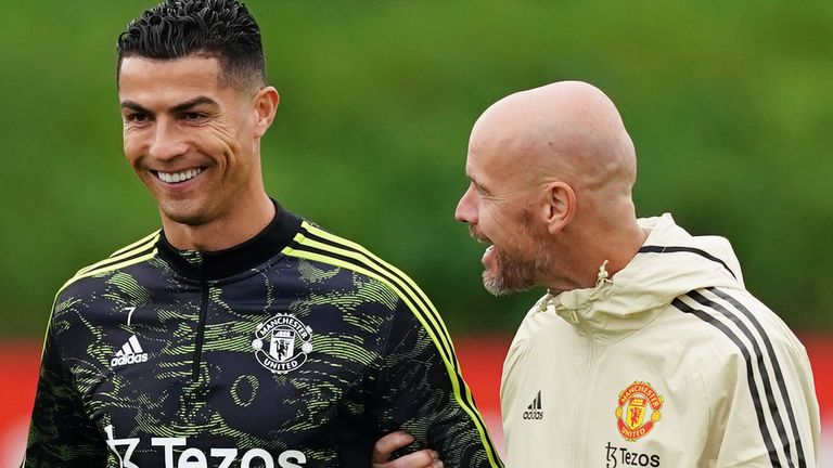 Erik ten Hag, Cristiano Ronaldo