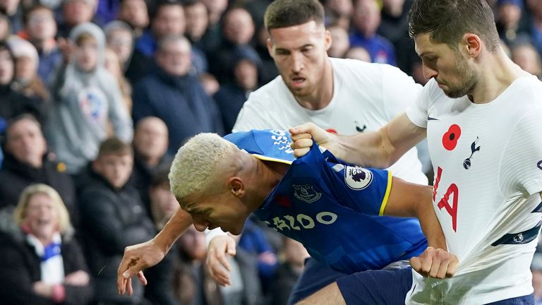 Richarlison was a nuisance to Tottenham for Everton