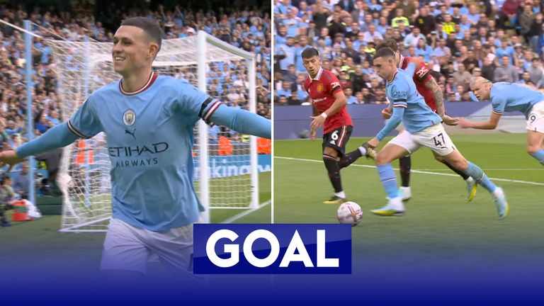 Foden completes his hattrick
