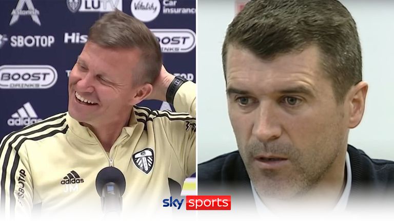 Jesse Marsch and Roy Keane had differing reactions when phone calls interrupted their news conferences!