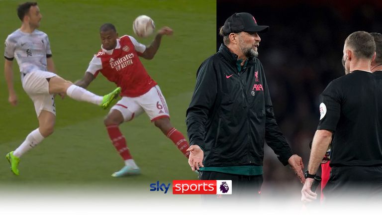 Should Liverpool have been awarded a penalty for handball by Arsenal defender Gabriel?