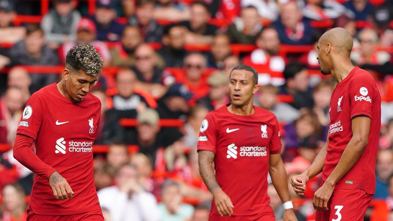 Jamie Carragher has blamed Liverpool's midfield for their defensive struggles at the beginning of this season.