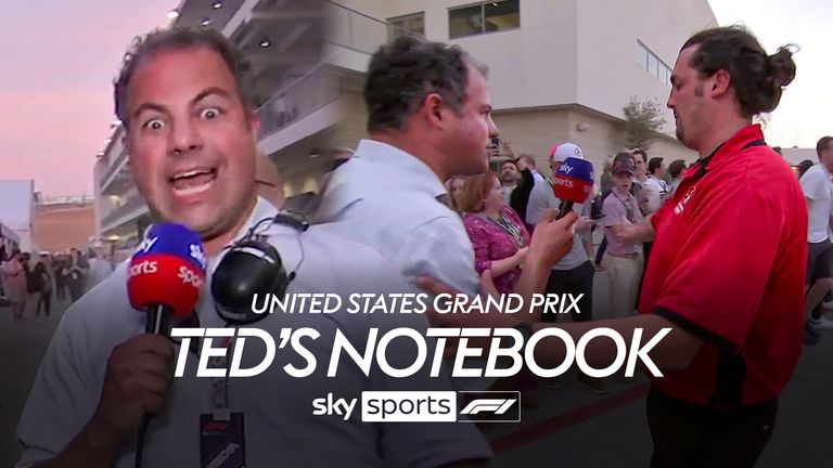 TED'S QUALIFYING NOTEBOOK US GP