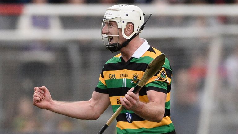 9 October 2016; Patrick Horgan of Glen Rovers celebrates at the final whistle after winning the Cork County Senior Hurling Championship Final match between Erin's Own and Glen Rovers at P..irc Ui Rinn in Cork. Photo by Diarmuid Greene/Sportsfile