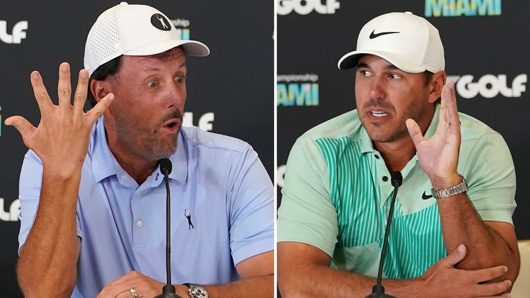 Phil Mickelson, Brooks Koepka