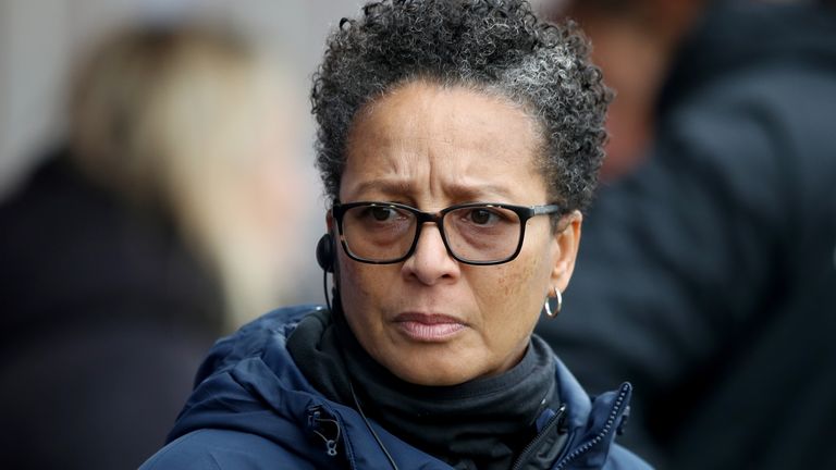 Brighton and Hove Albion manager, Hope Powell ahead of the Barclays FA Women's Super League match at The People's Pension Stadium, Crawley. Picture date: Sunday January 23, 2022.