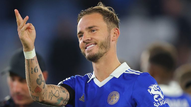 Leicester star James Maddison has last laugh as he stuffs Man of