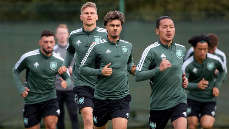 Jota and Carl Starfelt are in Celtic's squad for the game against Livingston