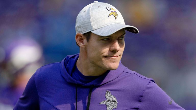 Minnesota Vikings head coach Kevin O'Connell has his team 7-1 on the season after a six-game winning streak