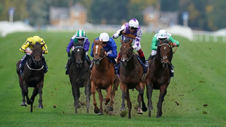 Kinross and Frankie Dettori much too good in the Champions Sprint at Ascot