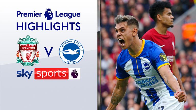 Sorotan Liverpool vs Brighton