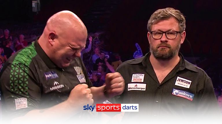 Martin Lukeman caused a huge upset, beating James Wade in the first round