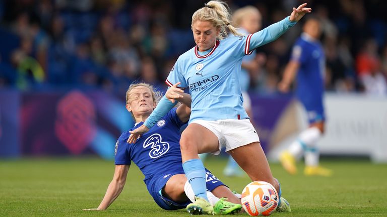 Manchester City Women will no longer wear white shorts as part of their home kit