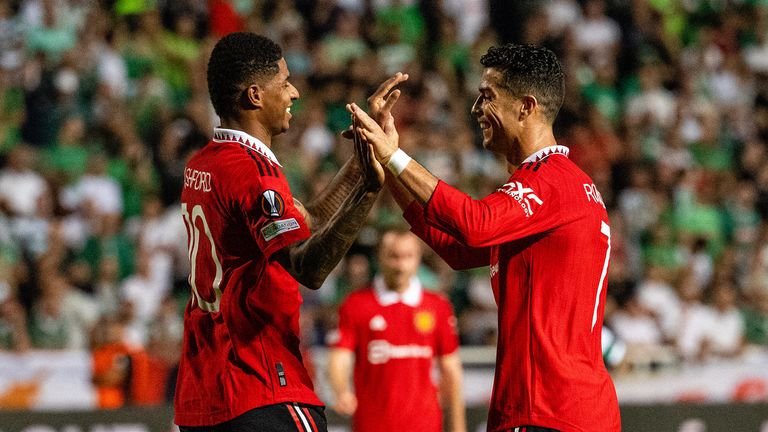 Colpi e falli di Europa: Marcus Rashford è il grande del Manchester United ma Cristiano Ronaldo vacilla |  notizie di calcio