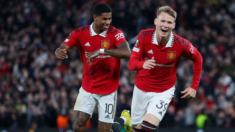 Scott McTominay scoret en sen vinner for Man Utd 