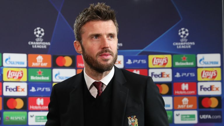 Carrick is yet to hold down a full-time management job