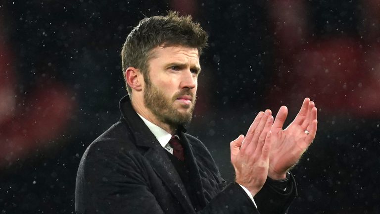 Michael Carrick has been appointed as Middlesbrough&#39;s new manager
