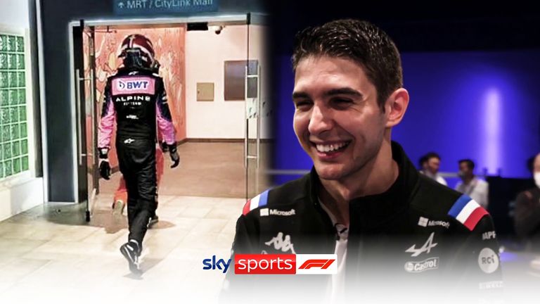 Sky F1's Ted Kravitz had an in-depth chat with Esteban Ocon, who revealed his favourite race on the calendar is in Japan.