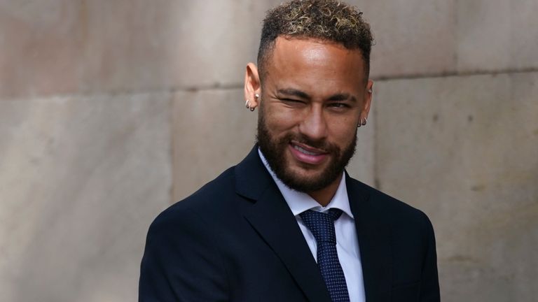 Paris Saint-Germain player Neymar, formerly of Barcelona