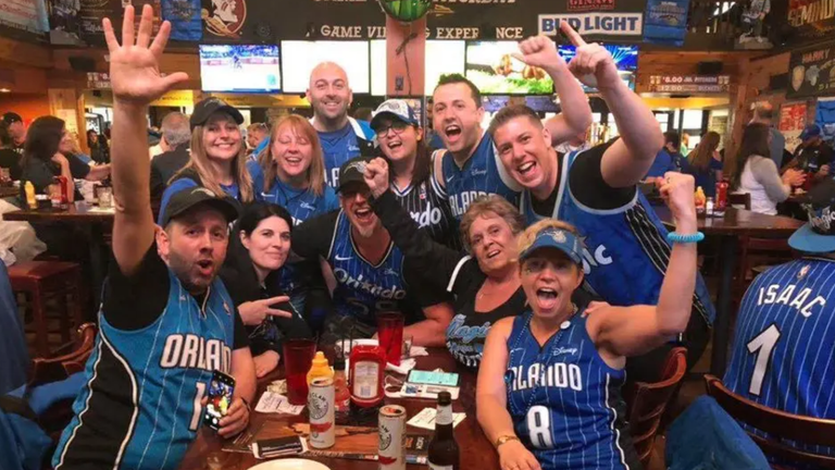 The Orlando Magic UK crew regularly attend games and organise events and are one of the most active NBA fan groups in the country