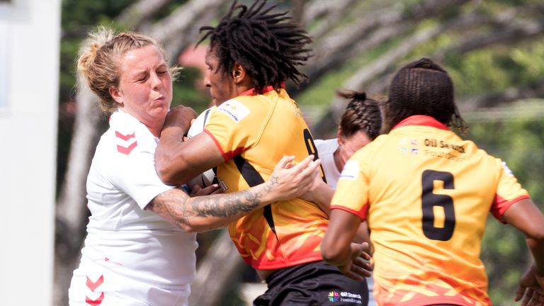 Picture by SpiderTekPNG/Duco/SWpix.com - supplied and distributed via SWpix.com 16/11/2019 - International Rugby League Papua New Guinea Orchids v England Women