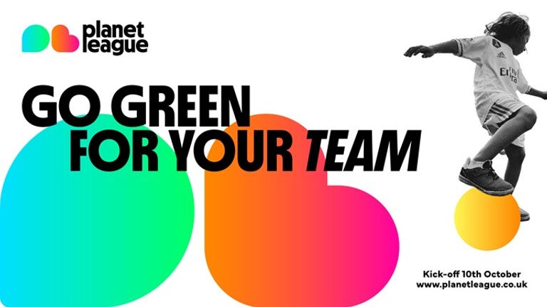 The Planet League Cup gives football fans the opportunity to score goals for their club by completing green activities