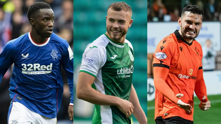 Fashion Sakala, Ryan Porteous and Tony Watt are all in the team of the week