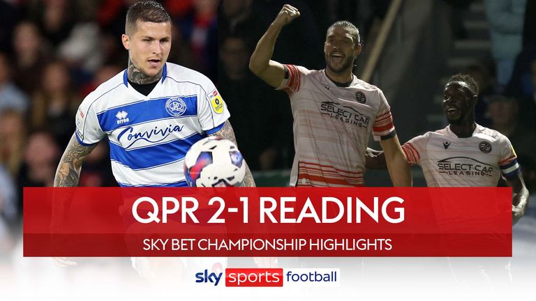 QPR 2-1 Reading Sky Bet Championship Highlights