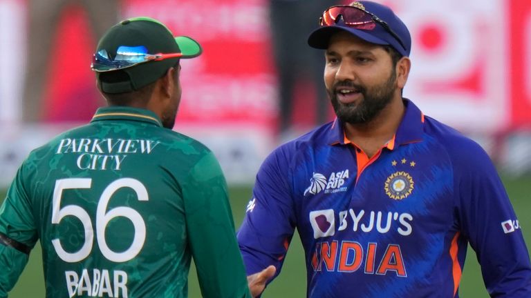 Rohit Sharma と Babar Azam