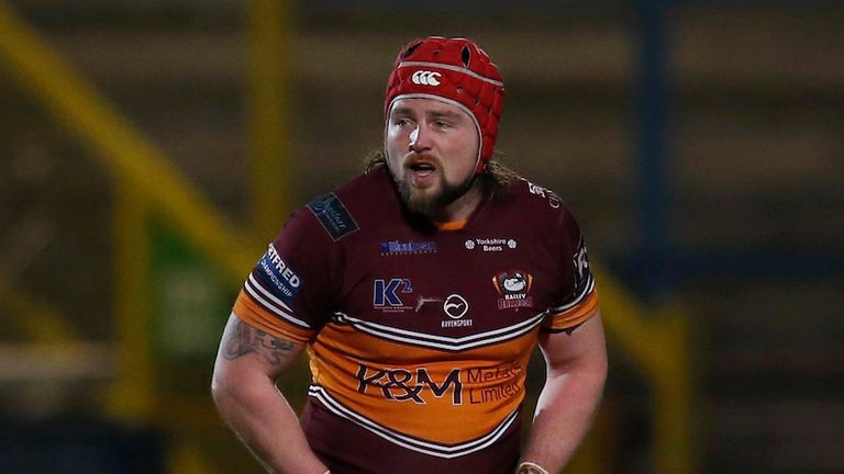 Picture by Ed Sykes/SWpix.com - 20/03/2021 - Rugby League - Betfred Challenge Cup Round 1 - Halifax Panthers v Batley Bulldogs - The Shay Stadium, Halifax, England - Batley Bulldogs... Michael Ward