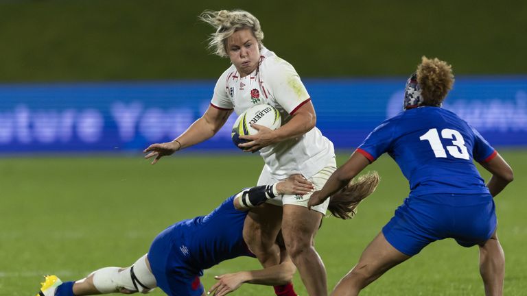 England Women&#39;s head coach Simon Middleton was full of praise for flanker Marlie Packer, who will captain the Red Roses in their World Cup clash against South Africa.