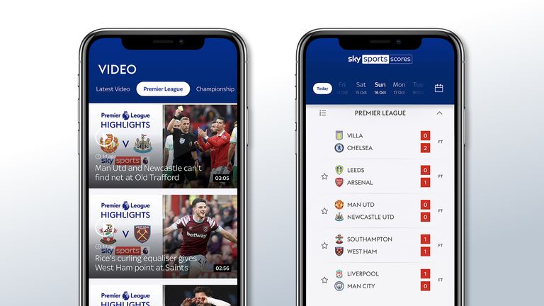 Download the Football Score Centre app - goals and highlights at your fingertips!