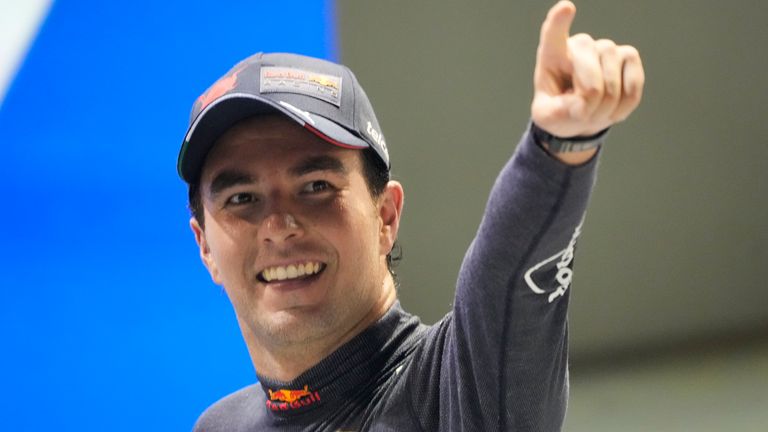  Sergio Perez called his Singapore victory 'the best drive of his career' on Sunday