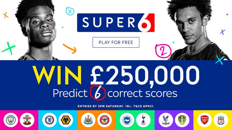 Super 6 est de retour samedi avec 250 000 £ supplémentaires à gagner.