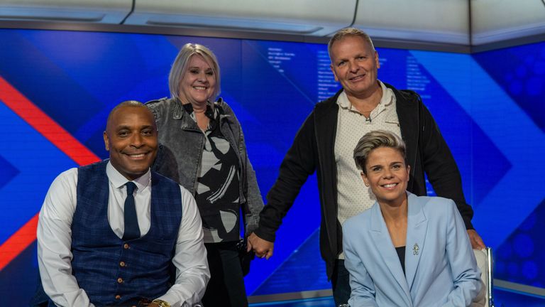 Chris Howell had the chance to meet the Soccer Saturday team.