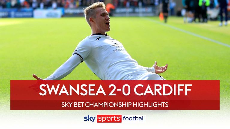 Goals and Highlights: Swansea City 2-0 Cardiff City in EFL