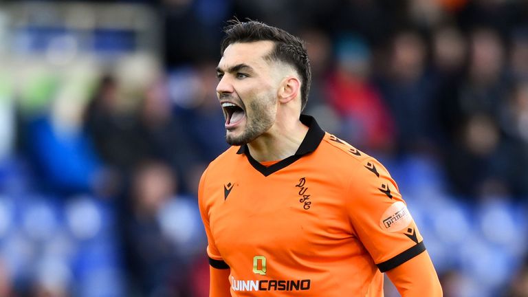 Tony Watt's equaliser was his third goal in four games for Dundee United