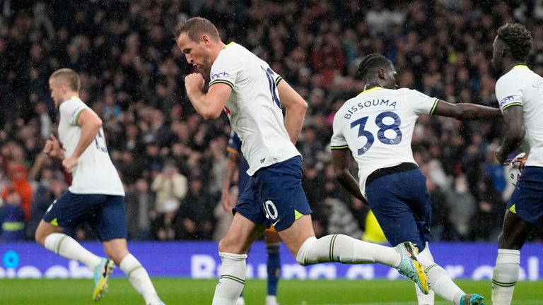 Kane gave Tottenham a second-half lifeline