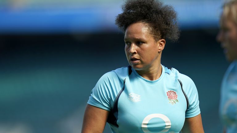 El pilar de Inglaterra Shaunagh Brown se perderá el partido tras dar positivo por Covid-19