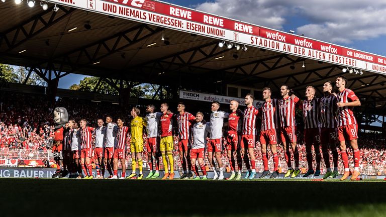 Union Berlin are top of the Bundesliga