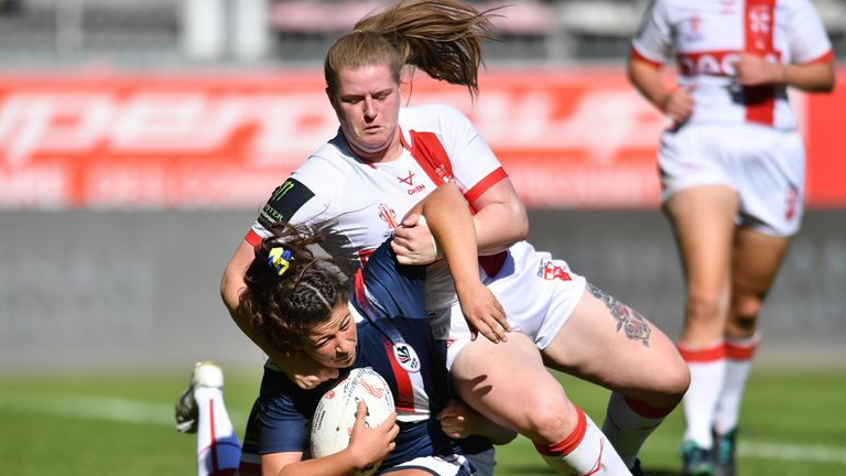 Chantelle Crowl: How England and St Helens prop rose to enjoy 'the