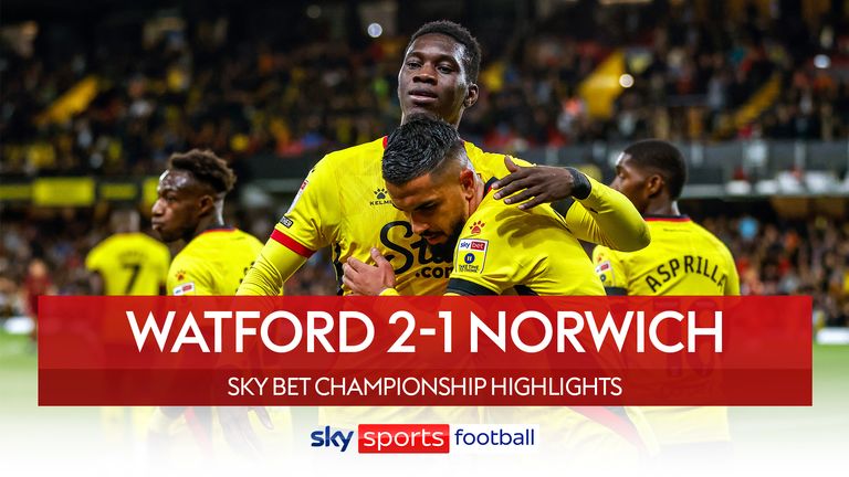 Watford 2-1 Norwich