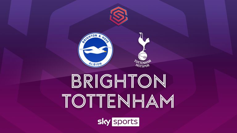 Brighton ve Hove Albion ile Tottenham Hotspur arasındaki WSL maçının önemli anları