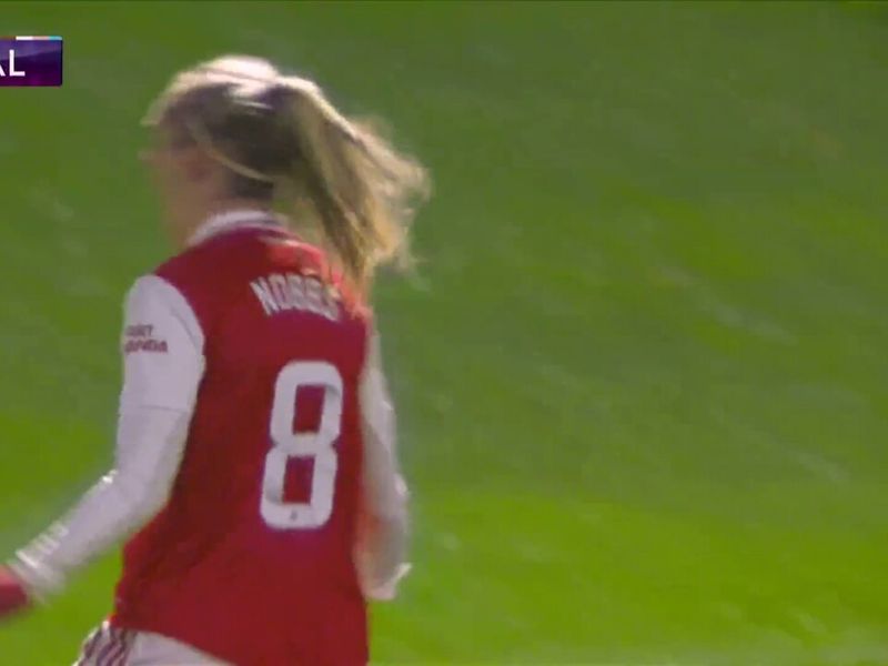 Arsenal Women destroy West Ham 9-1 (with goals)