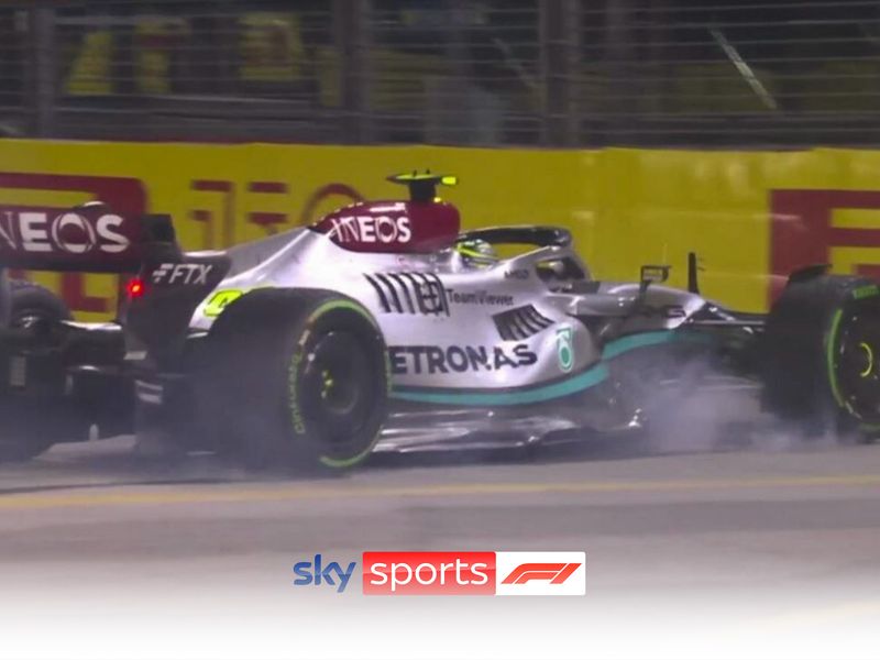 Lewis Hamilton's F1 title chase hits buffers at Singapore Grand