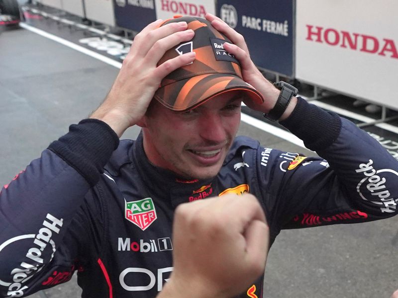 Max Verstappen crowned world champion in chaotic circumstances at Japanese  Grand Prix