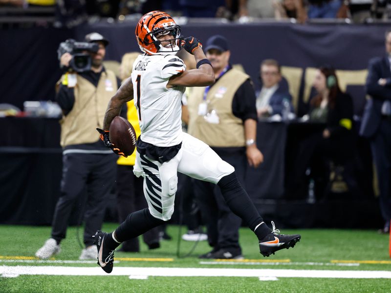 Bengals QB Joe Burrow sports Ja'Marr Chase throwback jersey ahead of  Bengals vs. Saints 