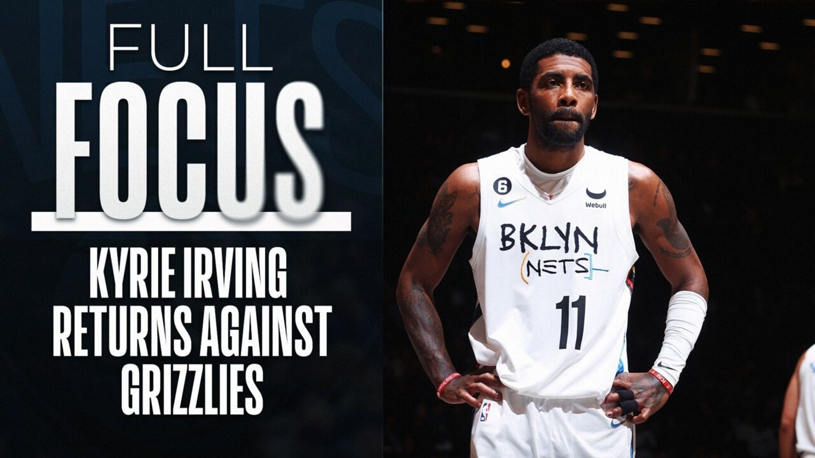 Full Focus Kyrie Irving returns to NBA action in Brooklyn Nets win