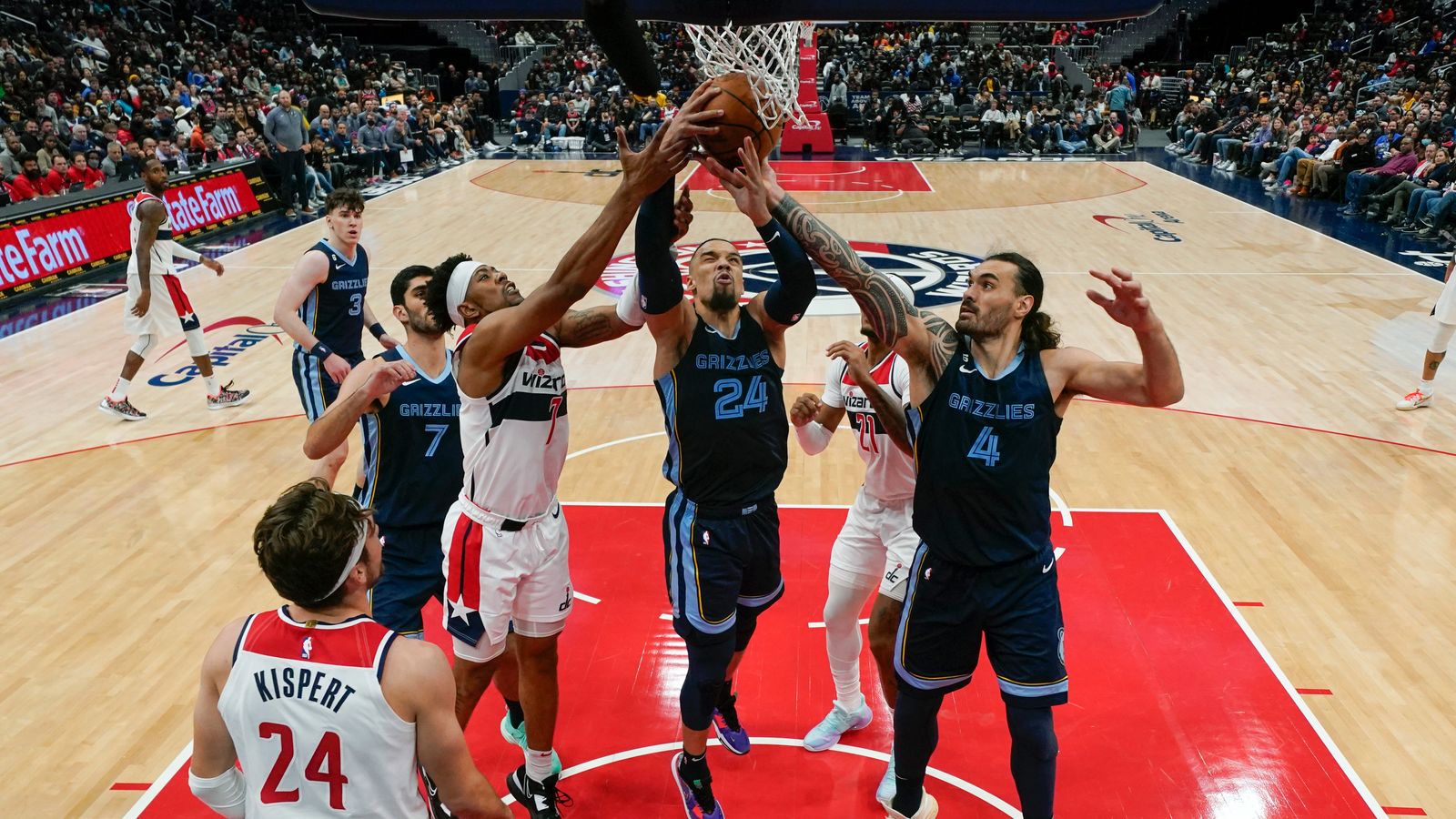 Memphis Grizzlies 92102 Washington Wizards NBA highlights NBA News Sky Sports
