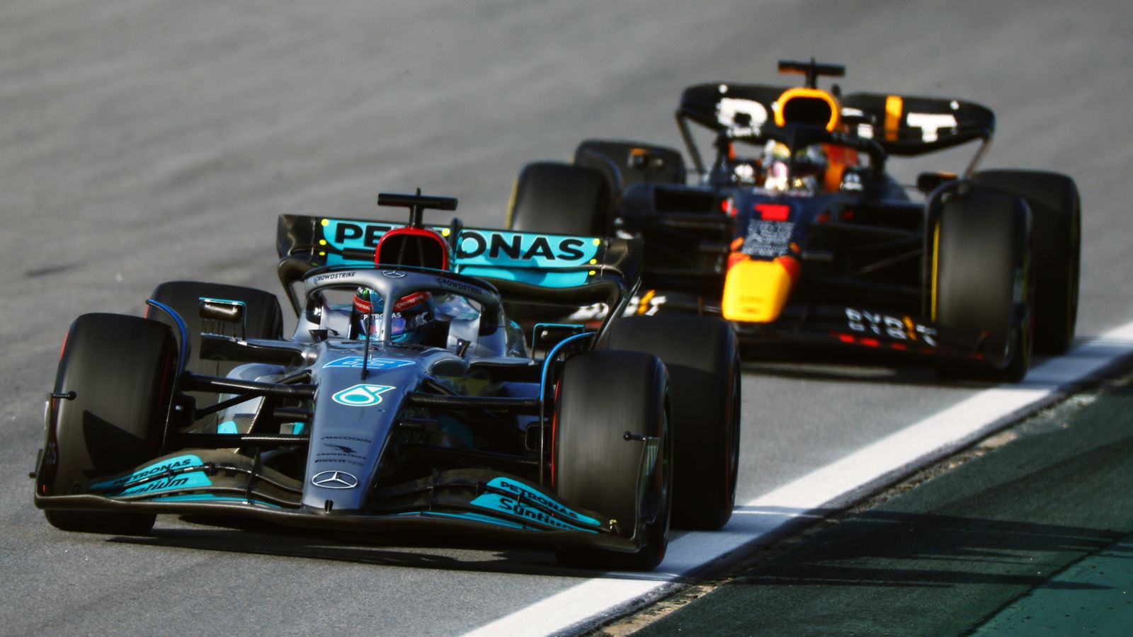 Sao Paulo GP: Russell Overtakes Verstappen To Win Sprint As It Happened ...